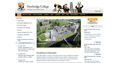 Desktop Screenshot of newbridge-college.ie